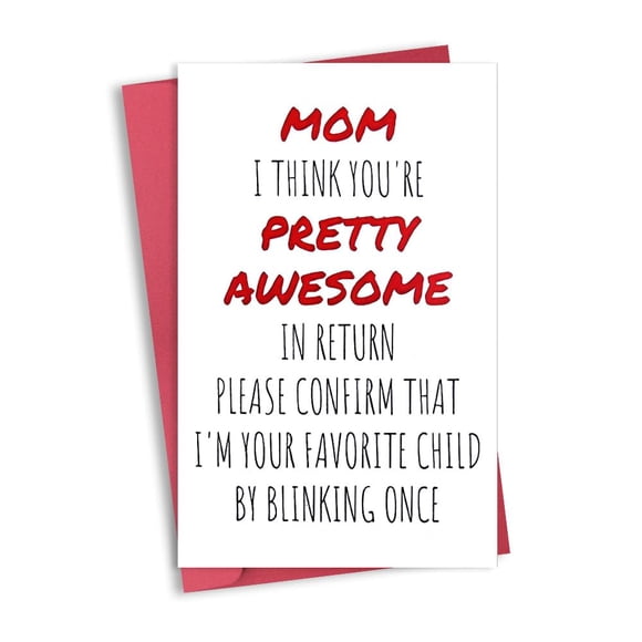 Tarjeta de felicitación Borhmty, regalo de feliz cumpleaños para mamá y madre