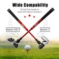 thumbnail image 2 of Mango de palo de golf VR YOGES de longitud ajustable para Oculus Quest 2/3, 2 of 7