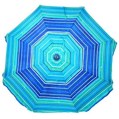 9 ft Fiberglass Market Umbrella | Patio Umbrella with Crank Lift, Tilt, UPF100 Sun protection, Aluminum (Best Patio Umbrella For Sun Protection)