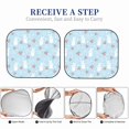 thumbnail image 6 of Balery 2 Piece Easter Rabbit Car Windshield Sun Shade|Foldable Front Windshield Shade for Car Front Window for Most Sedans SUV Truck-, 6 of 7