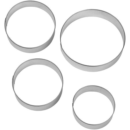 Nesting Circles Cookie Cutter Set, 4-Piece, 4 Cookie Cutters in in various sizes give you the flexibility you need for cutting through cookie.., By
