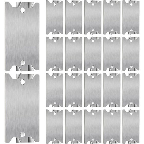 Safety Nail Plate for Wood Studs Cable Protector Plate Steel Safety Plate for Wood Stud Anti Nail Protection Plate