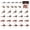 D1:30pcs Fly Fishing Flies(6 Types), variant on Jointown Fly Fishing Flies Kit,25pcs/30pcs/100pcs Fly Fishing Lures,Dry Flies Wet Flies Streamers Nymphs Flies, Fly Fishing Assortment Kit for Bass Trout Salmon Fishing