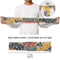 thumbnail image 6 of ALAZA Leopard Animals Skin UV Sun Protection Arm Sleeves UPF 50+ Compression Cooling Sleeve 1 Pair, 6 of 7