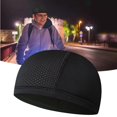 thumbnail image 1 of Cooling Skull Caps de casco para hombres, motocicletas, , gorro de fútbol y de casco duro, gorro que absorbe el sudor , negro DYNWAVEMX Gorras de ciclismo, 1 of 7
