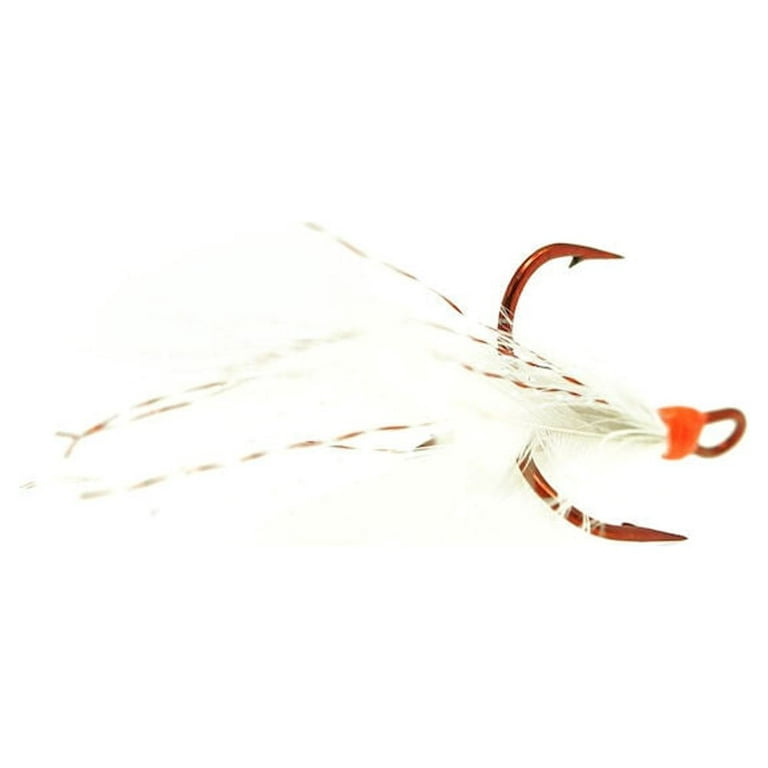 Mustad Ultra Point Dressed Round Bend Treble Hook (Pack of 2), Red