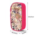 thumbnail image 4 of My Hero Academia Himiko Toga Pencilcase Large Capacity Pencase Double-layer Pen Bag Stationery Pouch Organizer Office Supplies Pencil Case, 4 of 8