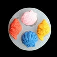 thumbnail image 6 of Shoreew Silicone Chocolate Mold Ocean Conch Seashell Fondant Cake Mold Pudding Mold for Cake Decoration Cupcakes Polymer Clay, 6 of 7