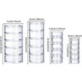 thumbnail image 2 of 1Box Mixed Size Stackable Round Plastic Containers 4 Column(5 Layer/Column) Bead Storage Jars for Beads Buttons Crafts and Small Findings DIY, 2 of 7