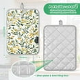 thumbnail image 6 of Yayeee Pot Holders Kitchen Heat Resistant with Pocket 7"x9.8" Cotton Oven Cooking Hot Pads, Autumn Greenery, 6 of 7