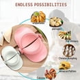 thumbnail image 5 of Fabricante de Bolas de Masa Hervida, Juego de Moldes para Prensa de Masa de Bolas de Masa Hervida con Cortador de Anillos y Cuchara de Relleno, Utensilio de Cocina para Empanadas, 5 of 5