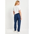 thumbnail image 2 of June & Vie Women's Plus Size Drawstring Denim Jogger, 2 of 4