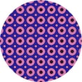 thumbnail image 1 of Ahgly Company Machine Washable Indoor Square Transitional Denim Dark Blue Area Rugs, 3' Square, 1 of 7