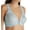 Light Blue, variant on Women's Valmont 8323 Front Close Lace Cup Underwire Bra (Navy 52DDD)