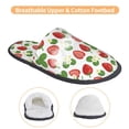 thumbnail image 3 of Fotbe Strawberry Pantuflas Peludas para Mujer con Estampado, Zapatillas de Peluche, Zapatos de Invierno para Casa, Uso Interior y Exterior-Large, 3 of 8