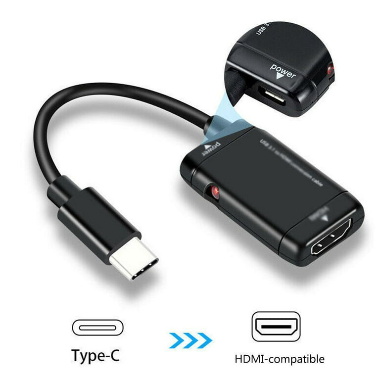 ADAPTATEUR Type-C vers HDMI Oléane key