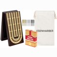 thumbnail image 1 of Juego de tablas de cribbage ESENHARBER, plegables, de madera, con 9 clavijas, 1 of 6