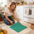 thumbnail image 4 of Non- Interlocking Shower Floor Mats - Thickened Modular Drainage Tiles, Anti- Bathroom Mat for Shower, Kitchen, Pool Area (Size/Colour as Pictured, 1 Unit Per Color), 4 of 6