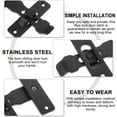 thumbnail image 3 of Worgeous Safety Chain Adjust The Lock Family Room Door Lock 11.5X8.5CM Black, 3 of 8