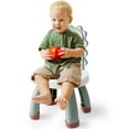 thumbnail image 2 of Silla infantil Sunkaioo de plástico para niños con forma de dinosaurio verde de 1 año o más, 2 of 9