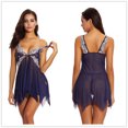 thumbnail image 5 of Camisón sexy para mujer, lencería erótica con cierre frontal, ropa interior de encaje transparente, ropa de dormir floral 2023, camisón sexual para mujer, 5 of 5