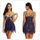 thumbnail image 5 of Camisón sexy para mujer, lencería erótica con cierre frontal, ropa interior de encaje transparente, ropa de dormir floral 2023, camisón sexual para mujer, 5 of 5