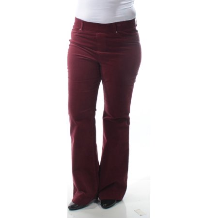 INC - INC Womens Maroon Pants Size: 12 - Walmart.com