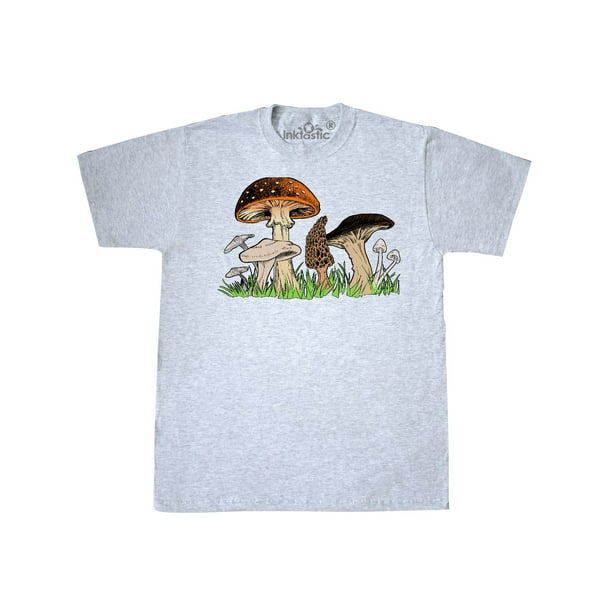 INKtastic - Mushroom hunting for Morel mushroom T-Shirt - Walmart.com ...