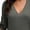 Black, variant on BWASD Womens Pajamas Set 2 Piece Summer Casual Elegant Print Loose Sleepwear V Neck Short Sleeve Top and Long Pants With Pockets Pjs Set Leisure Home Wear Daily (Black L)