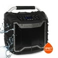 thumbnail image 1 of ECOXGEAR EcoTrek GDI-EXTRK210 Rugged Waterproof Floating Portable Bluetooth Wireless 100 Watt Stereo Smart Speaker and PA System (Gray), 1 of 9