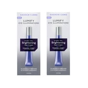 LUMIFY Eye Illuminations Hydra-Gel Brightening Eye Cream, Under Eye Brightener with Hyaluronic Acid & Vitamin C, 0.5 OZ - 2 Pack