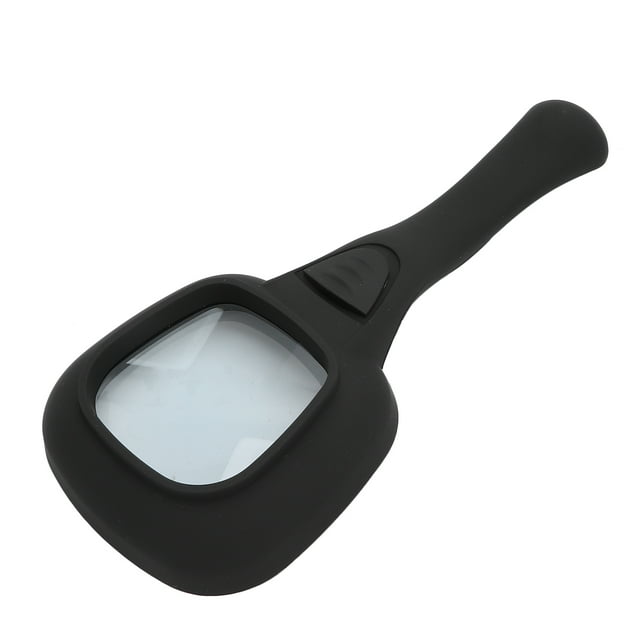Illuminated Magnifier, Stylish 6 LED Lighted Magnifying Glass With Light For Jewelry For Reading For Low Vision