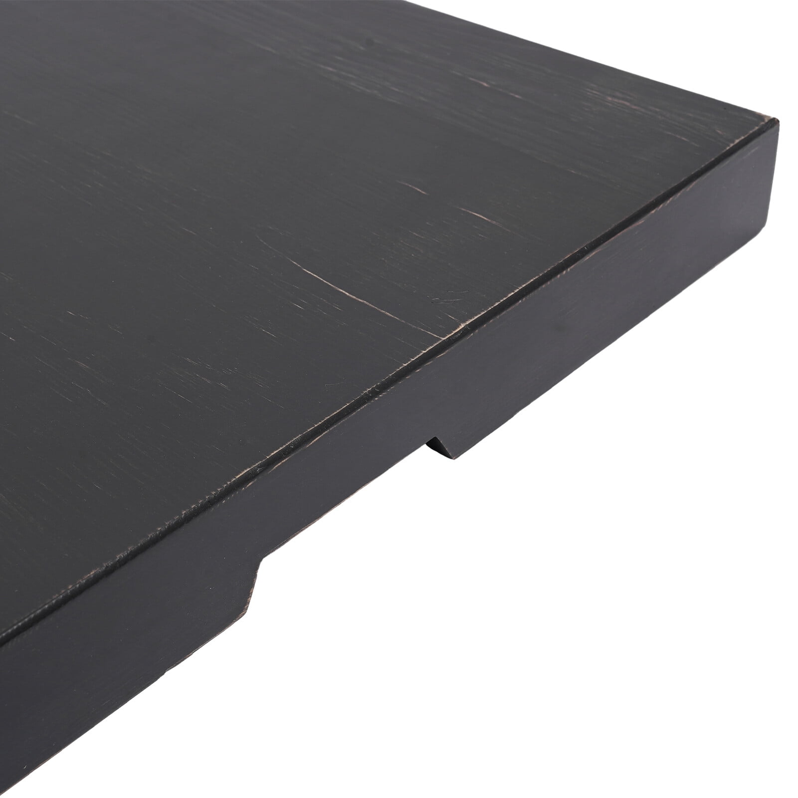 Stove Top Covers for Electric/Gas Stove Top, Noodle Boards for Electric Stove Top Large Serving Tray Stove Top Cutting Board 29.5" x 22" Wood Stove Covers for Gas Stove Top (Black)