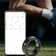 thumbnail image 1 of Smart Ring, IP68 Water Proof Step Counting Ring  for Sports 8,9,10,11,12,13, 1 of 7