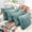 Teal, variant on Home Soft Things Faux Fur Throw Pillow Cover 4 Piece Set-Teal - 20" x 20"