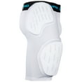 thumbnail image 3 of Champro Formation 5-Pad Adult Football Girdle, Size Large, White, 3 of 6