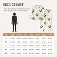 thumbnail image 6 of Kll Christmas Pug Dog Print Women'S Long Sleeve Pajamas With Pants Sleepwear Loungewear 2 Set-Small, 6 of 9