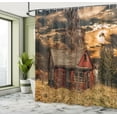thumbnail image 5 of Ambesonne Scenery Shower Curtain, Horror Movie Theme, 69"Wx75"L, Multicolor, 5 of 5