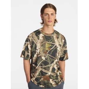 No Boundaries Men's Oversized Boxy Fit T-Shirt