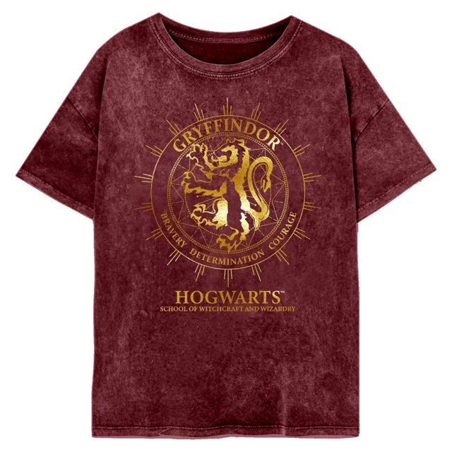 Harry Potter - Camiseta Gryffindor Constellation para Mujer (Granate)