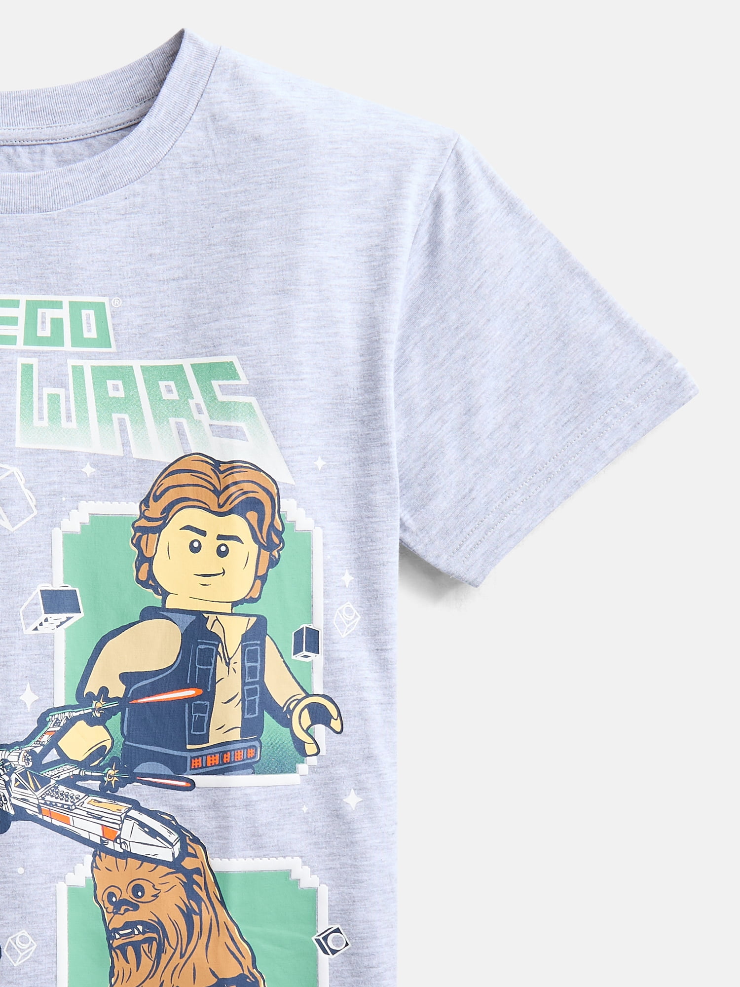 LEGO® Star Wars Boys' Graphic Crewneck Tee with Short Sleeves, Sizes 4-18