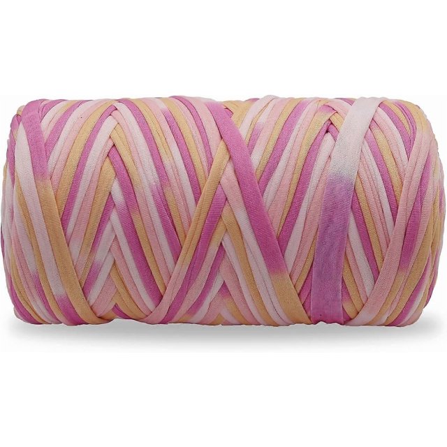 300g T-Shirt Yarn Fabric Knitting Yarn for Crochet Basket, Bags, Home Decor