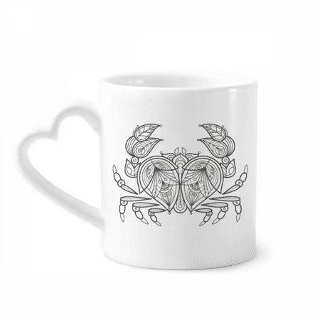 

Ocean Paint Run Red Line Mug Coffee Cerac Drinkware Glass Heart Cup
