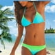 thumbnail image 2 of Bañador de bikini con costuras y estampado dividido en la playa para vacaciones de mujer OAVQHLG3B Store  lin121212, 2 of 4