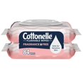 thumbnail image 1 of Toallitas húmedas desechables Cottonelle sin fragancia, 84 unidades, 1 of 6