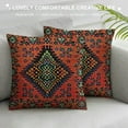 thumbnail image 3 of Collection Handwoven Pillow Cover Authentic Wool Jute Cushion Cover Boho Decorative Throw Pillow Case Vintage Wool Jute, 3 of 5