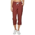 thumbnail image 5 of WTXUE Women'S Pants, Slacks Active Women's Relaxed Lightweight Woven Cargo Capri Pant, Pantalones De Mujer, Dark Red, 5 of 6