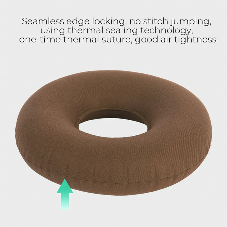 Donut Cushion, Donut Pillow Tailbone Pain Relief Cushion - Hemmoroid Pillow  Cushion for Hemorrhoid Treatment, Prostate, Bed Sores, Pregnancy, Post  Natal & More. Firm Density Tailbone Cushion 