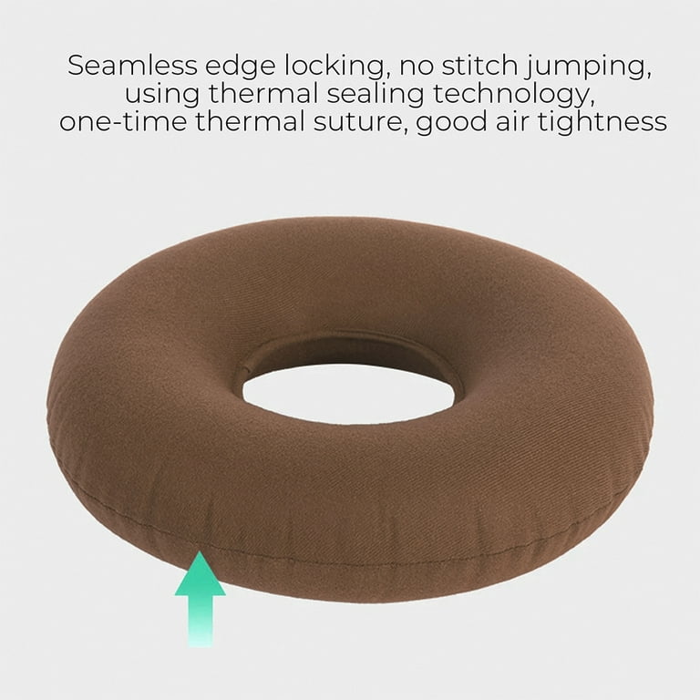 Donut Cushion, Donut Pillow Tailbone Pain Relief Cushion - Hemmoroid Pillow  Cushion for Hemorrhoid Treatment, Prostate, Bed Sores, Pregnancy, Post  Natal & More. Firm Density Tailbone Cushion 