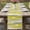 Yellow, variant on Table Runner 90 Inches Long for Kitchen Dining, Pink Gray Stripes Dresser Scarf Farmhouse, Dining Table Decorations for Wedding/Parties, Watercolor Modern Abstract Minimalist 13 x 90 In